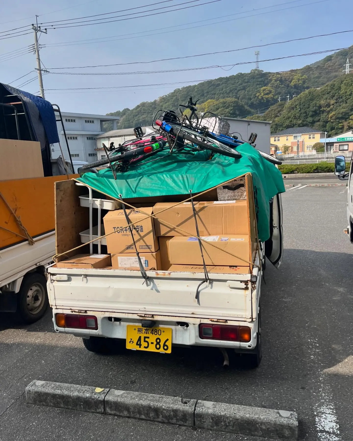 明日は不用品回収行きます！