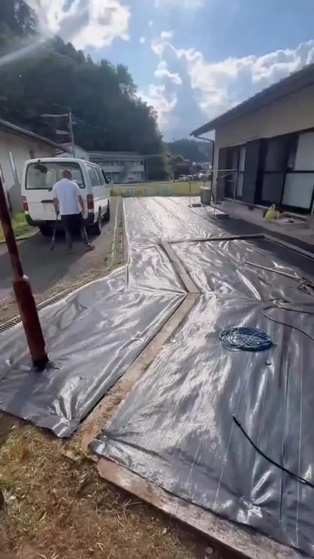 ハウスクリーニング！防草シート貼り！不用品回収！in小国